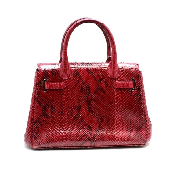 ASPREY PYTHON HAND SHOULDER BAG - Picture 2 of 7